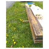 5 LAMINATED BEAMS 18" X 12"