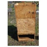 HOME MADE PIG FEEDER