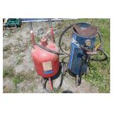 2 SAND BLASTER TANKS