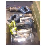 RYOBI BATTERY OPERATED TOOLS