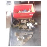 DOOR LOCKS, GATE HINGES AND DOOR KNOBS