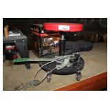 MACHANICS ROLL AROUND STOOL & COME ALONG