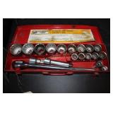 PITTSBURGH FORGE 3/4 DRIVE SOCKET SET