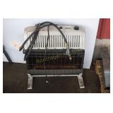 MR. HEATER GAS HEATER CONVERTED TO PROPANE