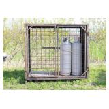 PROPANE STORAGE RACK