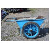 METAL LAWN WORK CART