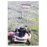 TORO PUSH LAWN MOWER, ROLLER, BIRD BATH