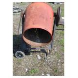 CONCRETE MIXER W/ ELECTRIC MOTOR