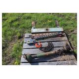 DRAW BARS, SNATCH BLOCK, CHAIN