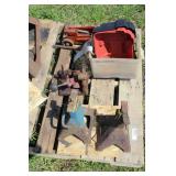 JACK STANDS, FLOOR JACK