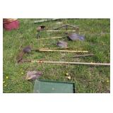 10 STICK TOOLS & MISC