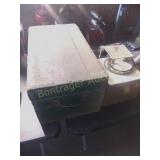 1 SANDER STATION, ROTARY AND WOODEN BOX