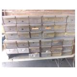 36 DRAWER METAL CABINET