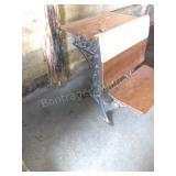 STUDENT DESK WITH FRONT BENCH SEAT