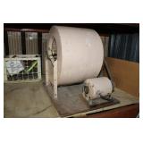 OLD FURNACE FAN USED FOR GREEN HOUSE