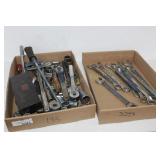 ASSORTMENT  OF WRENTCHS & BOX END WRENCHES