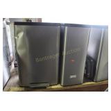 STAINLESS STEEL KITCHEN TRASH CANS