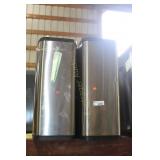 STAINLESS STEEL TRASH CANS