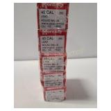 5 BOXES 40 CAL. MUZZLELOADING LEAD ROUND BALLS