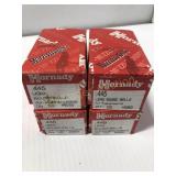 .445 LEAD MUZZLELOADER ROUND BALLS (4 BOXES)