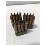 3 CLIPS OF 30-06 CAL. ROUNDS; 23 TOTAL