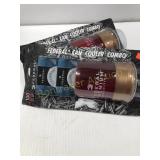 2 FEDERAL (100 ROUND) 22 CAL. BOXES AND CAN COOLER