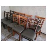 WOOD FRAME CHAIRS