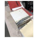 4 BINDERS OF KNIGHT SPREADER AND FEEDER MANUALS