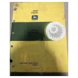 JOHN DEERE 2020 PARTS CATALOG