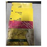 5 JOHN DEERE VARIOUS EQUIPMENT MANUALS