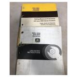 3 MANUALS FOR JOHN DEERE 9600 SERIES COMBINES