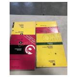 6 JOHN DEERE MANUALS FOR GRAIN PARTS AND COMBINES