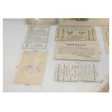 COLLECTION OF VARIOUS ADVERTISING CARDS