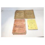 3 MCCORMICK-DEERING REPAIR/ OWNERS MANUALS