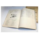 6 JOHN DEERE REPAIR/ PARTS CATALOG BOOKS