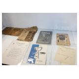 CREAM SEPERATOR RELATED PAPERS AND ENVELOPS