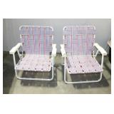 3 FOLDING CHAIRS