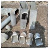 LARGE GROUPING OF COMMERCIAL DUCT WORK