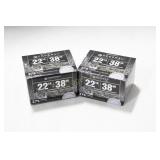 2 BOXES FEDERAL 22 CAL. 38 GR. HOLLOW POINT