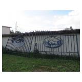 SET OF 20 FT. WROUGHT IRON ENTERANCE GATES