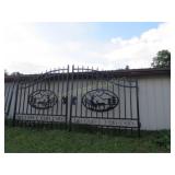 SET OF 14 FT. WROUGHT IRON ENTERANCE GATES