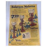 BELGIUM MELOTTE IMPORTED SEPERATOR POSTER