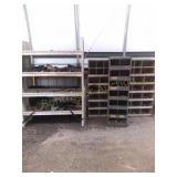 3 LARGE ORGANIZERS FULL OF PIPE FITTINGS AND CAPS