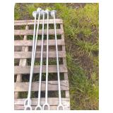 (5) 4" X 54" TIE DOWN SPIKES