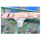 WOODEN BOAT AND FARMERS SCALE