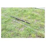 MEAT RAIL - 12 FT. AND COAT RACK