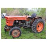 KUBOTA L245 DIESEL TRACTOR - RUNS