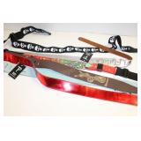 8 GUITAR AND MUSIC STRAPS