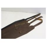 4 WIDE LEATHER STRAPS