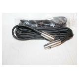 MICROPHONE CORDS, ADAPTERS AND HOLDERS